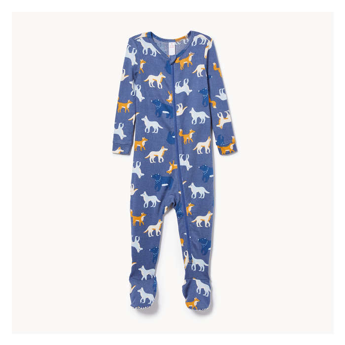 Baby Boys' Footed Double-Zip Sleeper